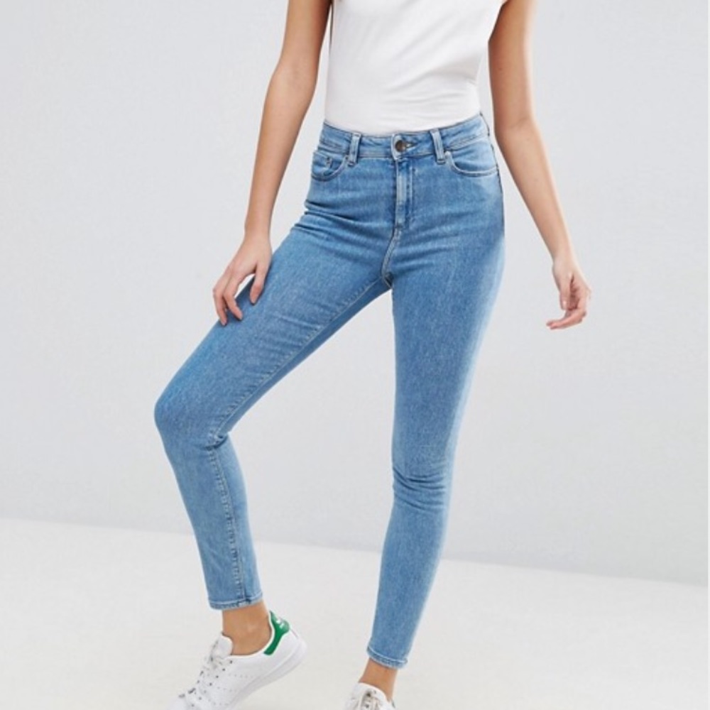 NWT ASOS high waisted jeans